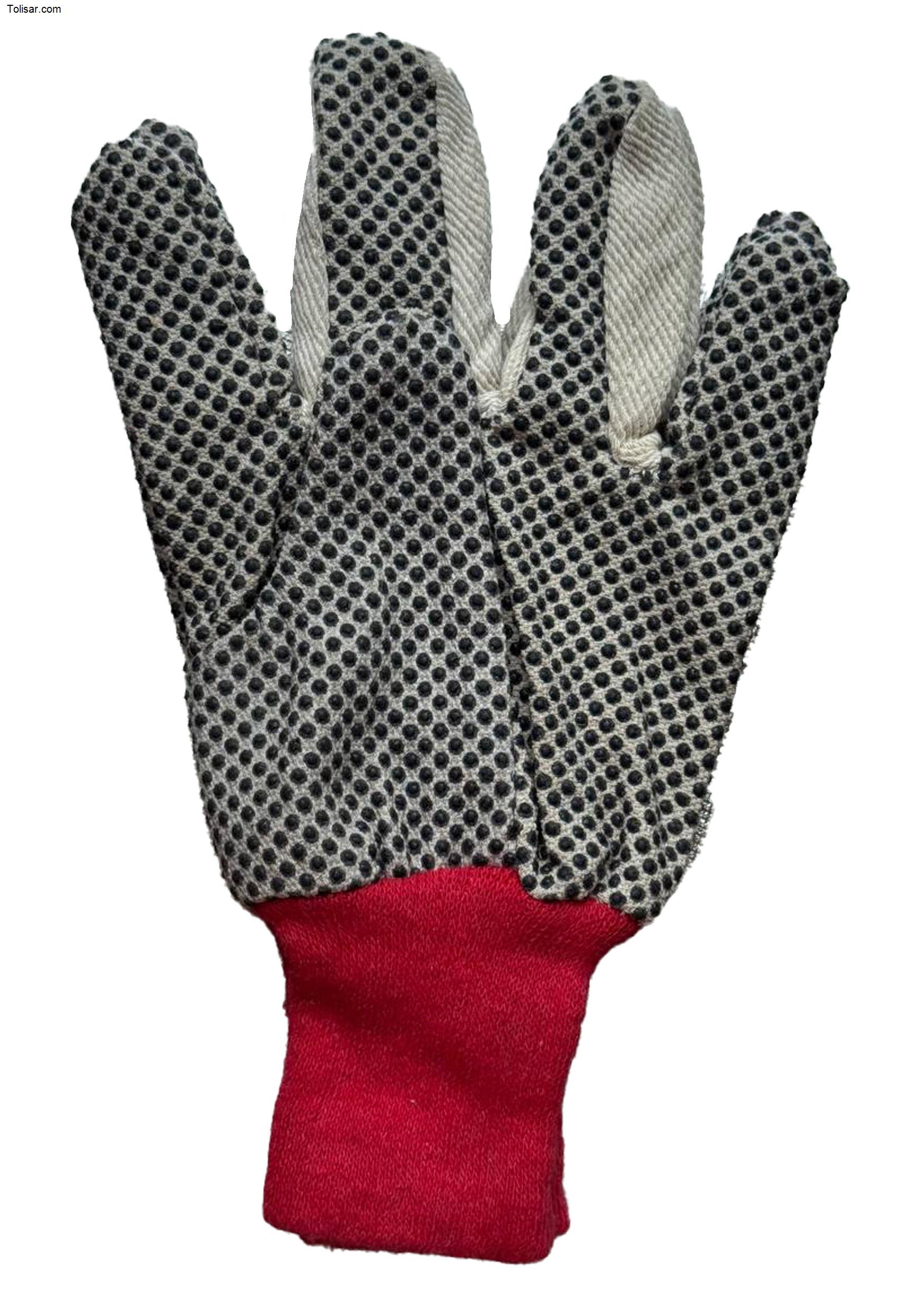 دستکش خالدار